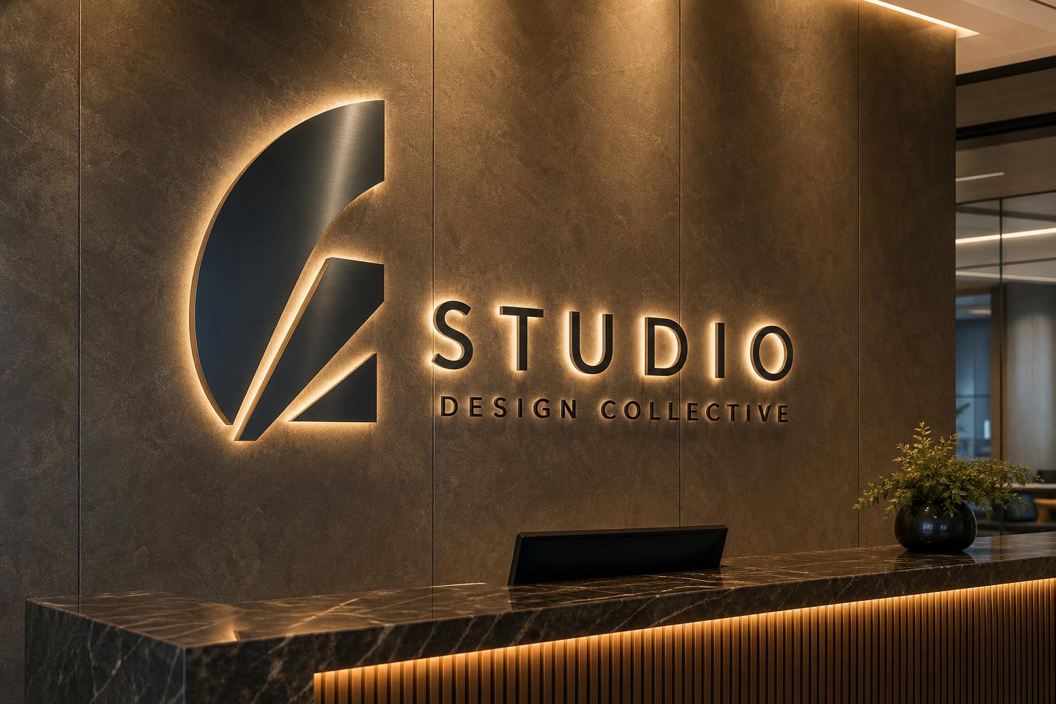 3D branding and signage