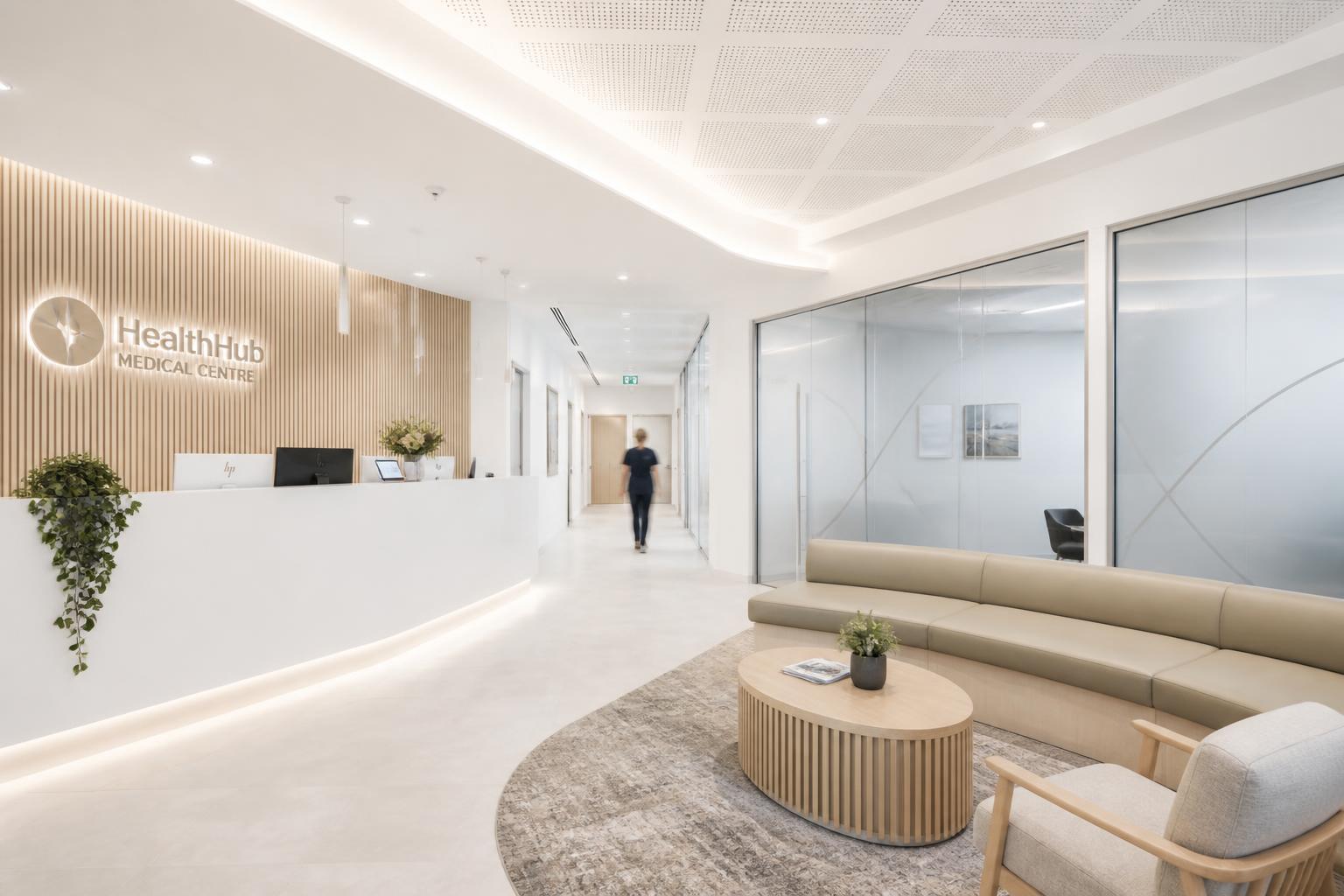 Medical clinic reception fit-out